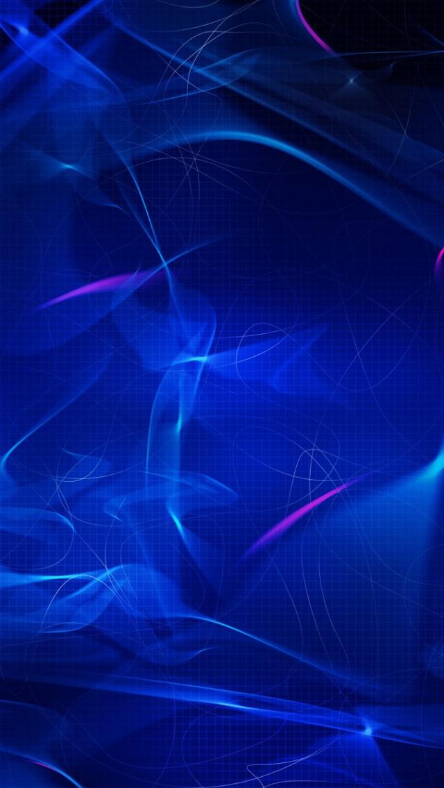 Deep Blue Abstract iPhone Wallpaper