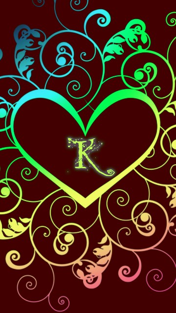 Amazing K love R Name Wallpaper Images