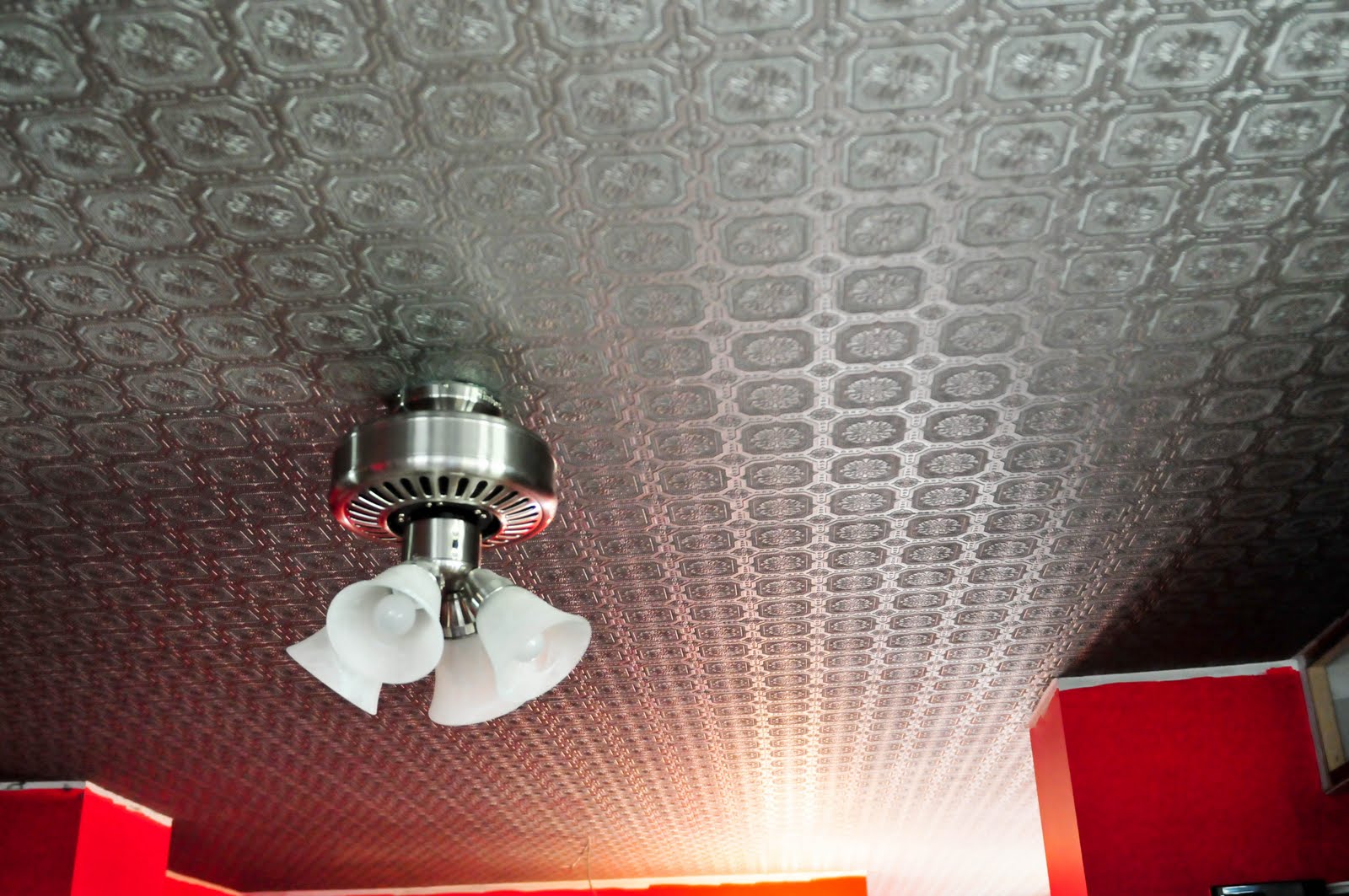 47 Wallpaper Tin Ceiling Effect On Wallpapersafari
