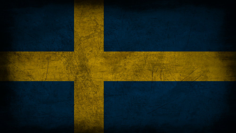 Swedish Flag Wallpaper Sweden Grunge By