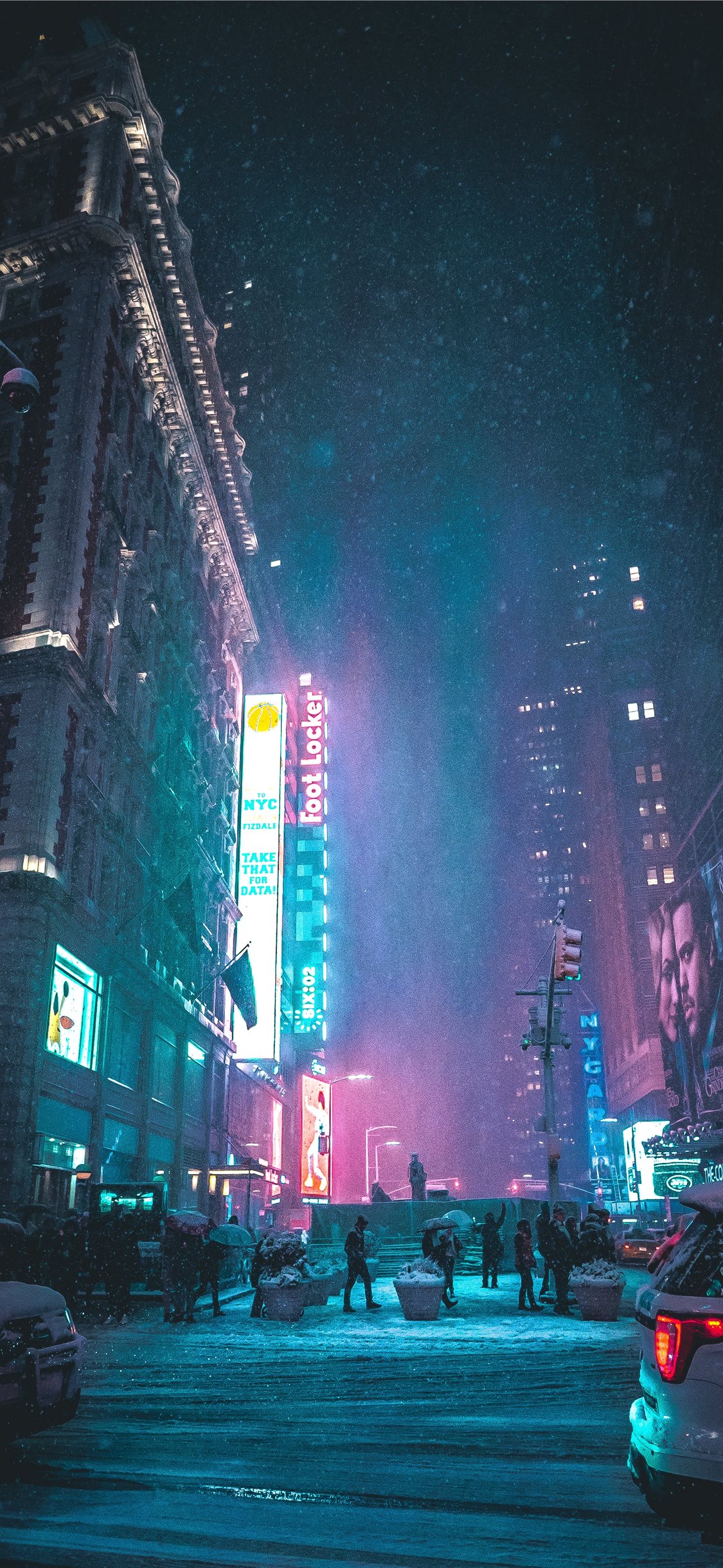 New York United States iPhone X Wallpaper