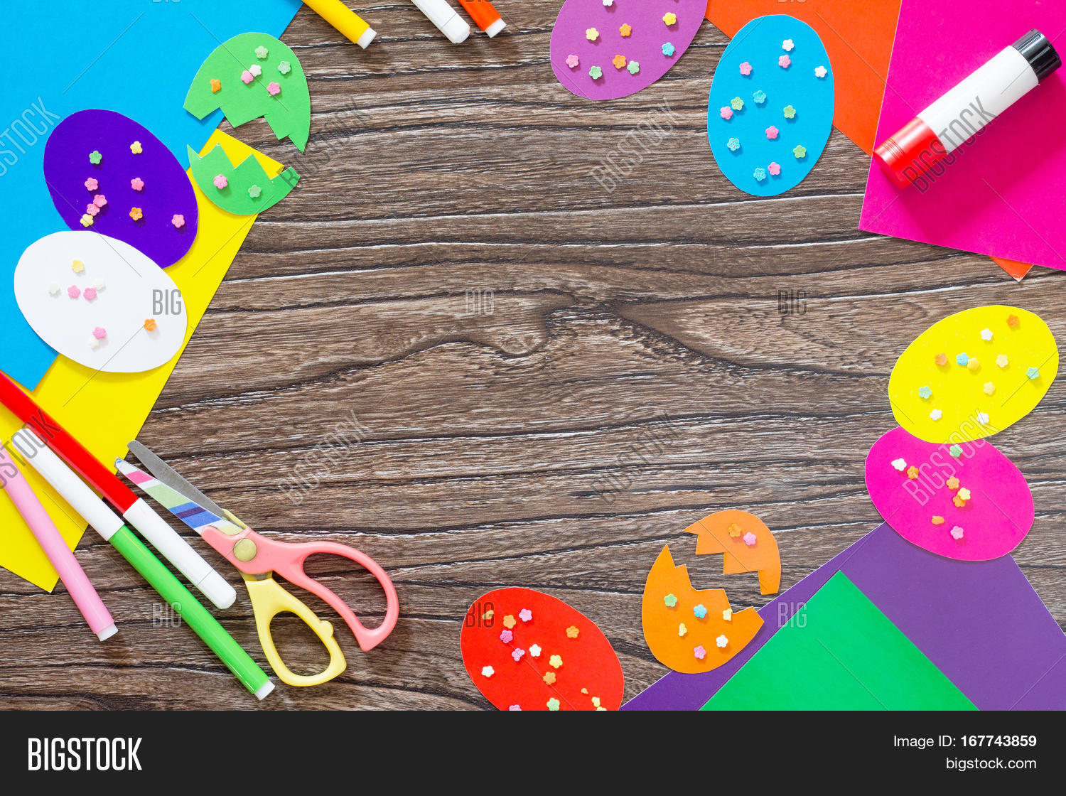 Easter Background Image Photo Trial Bigstock