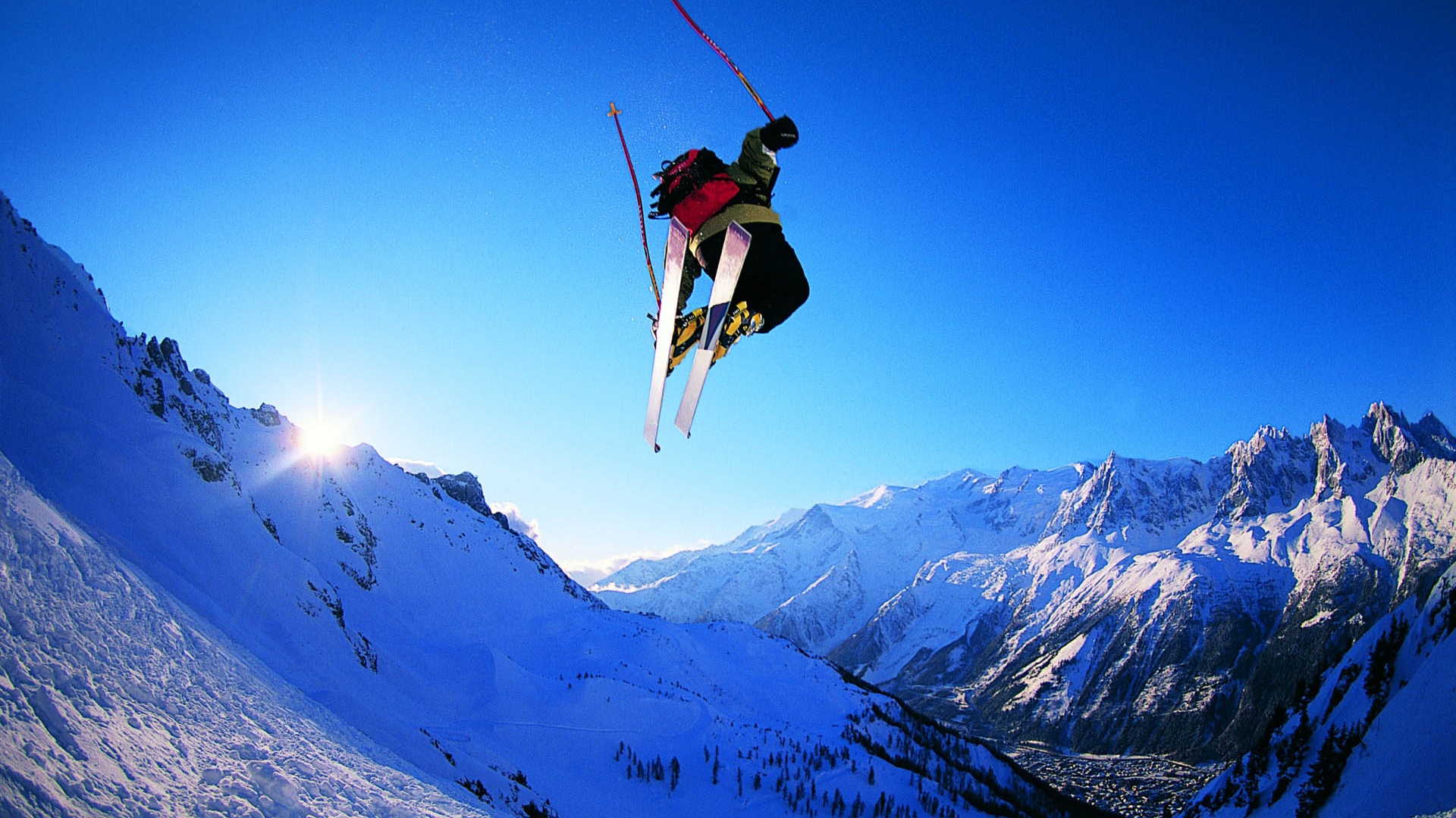 Snowboarding Skiing Wallpaper High Definition Quality