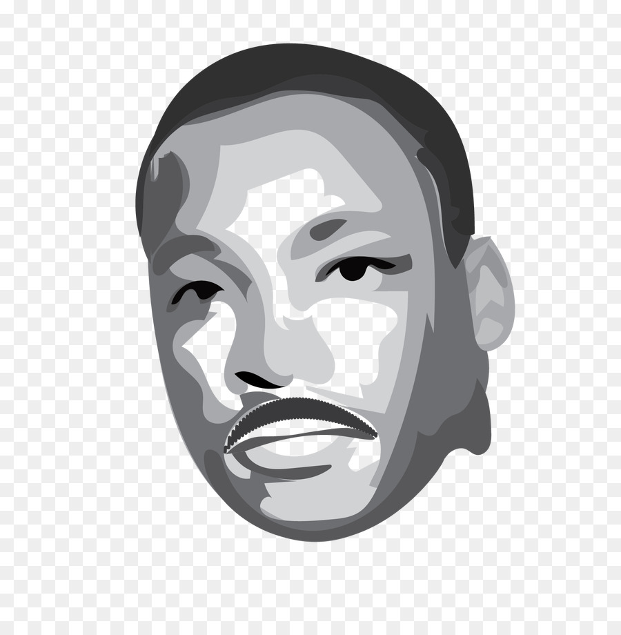 Martin Luther King Jr Background Clipart Illustration Face
