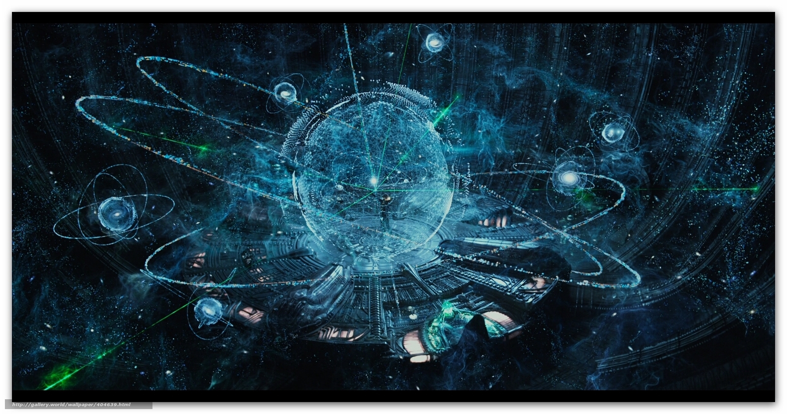 Wallpaper Prometheus Space Map Desktop In