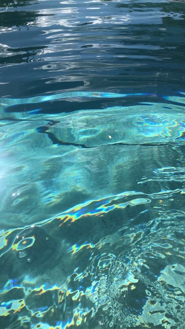 Blue Water Aesthetic Wallpaper