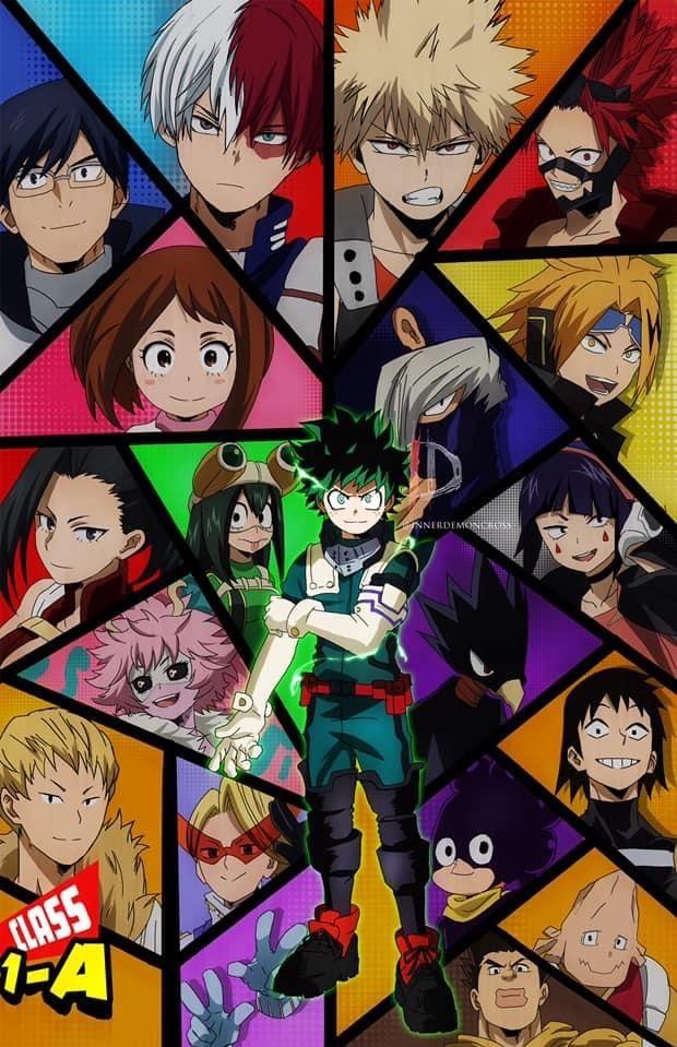 My Hero Academia Wallpaper Anime Poster Guys