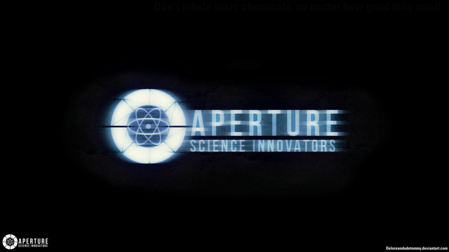 Aperture Science Puter Background Innovators