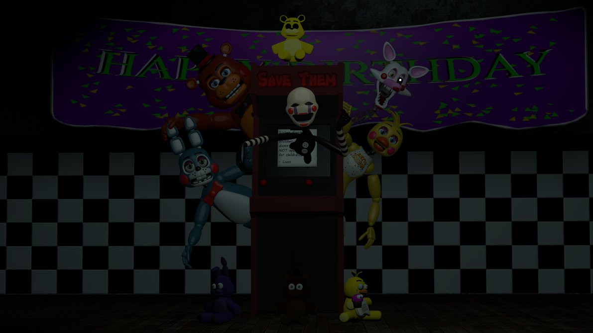 Lets Play A Game Fnaf Wallpaper By Datfurryoverthere