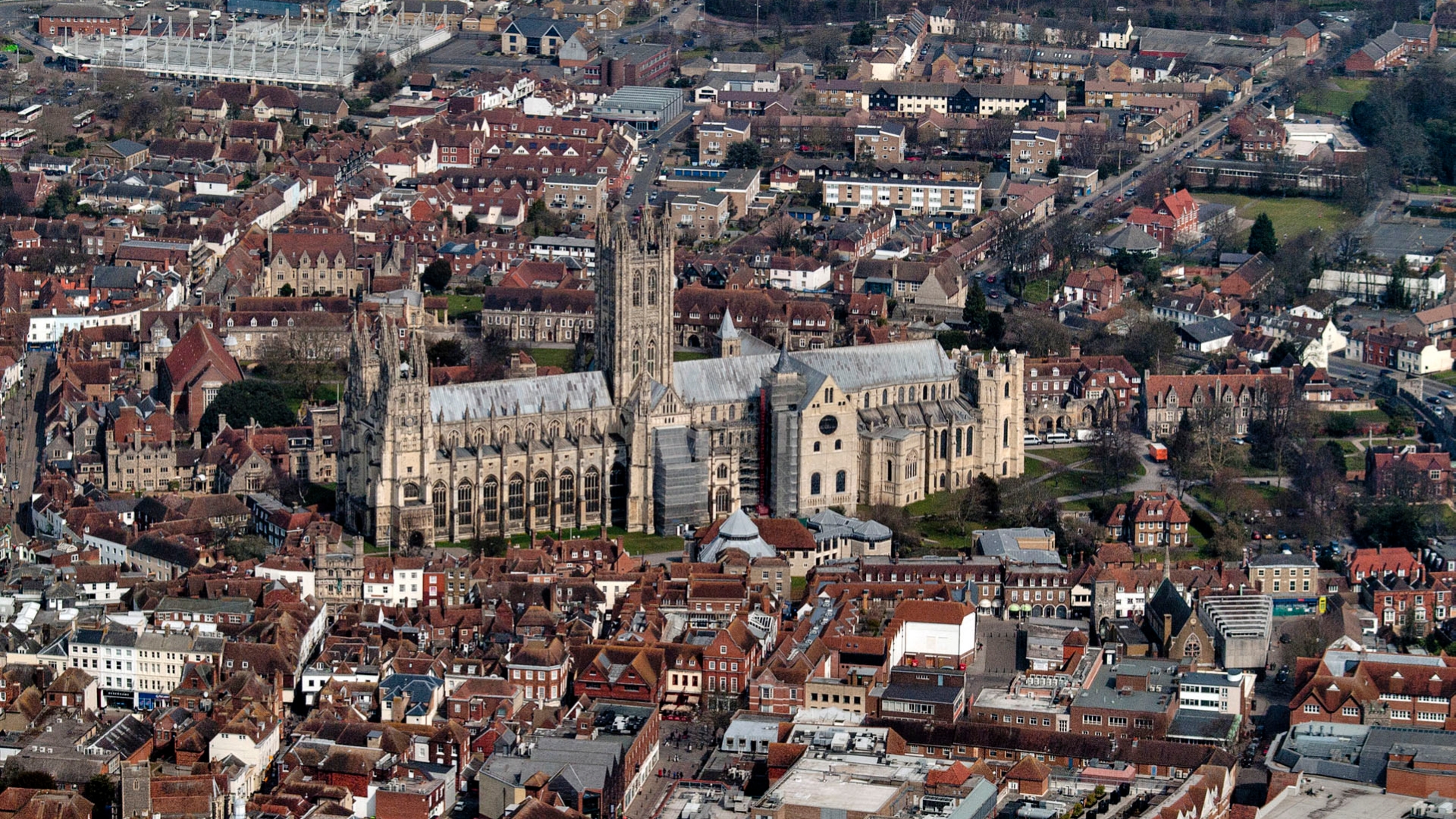 Canterbury Cathedral HD Wallpaper by John Fielding