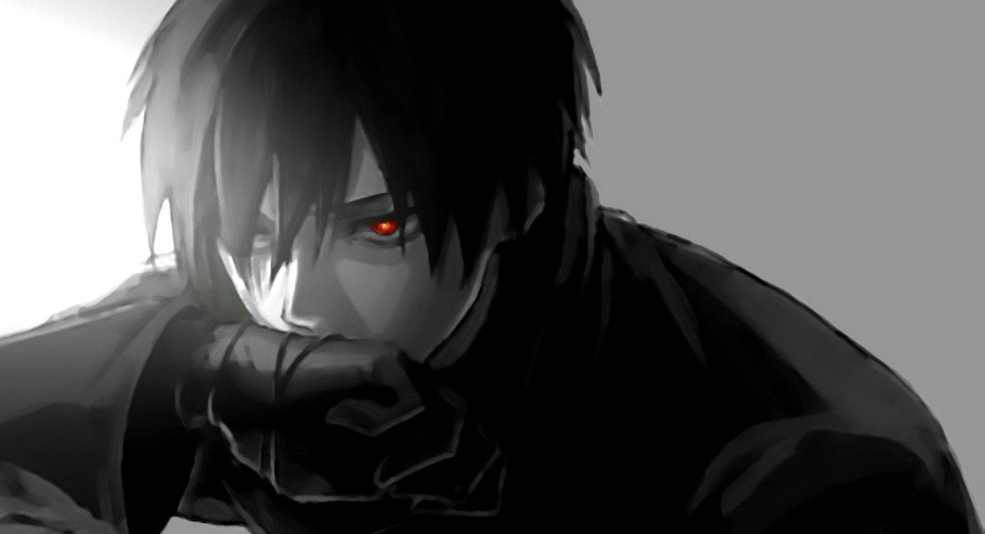 Sad Anime Boy Wallpaper