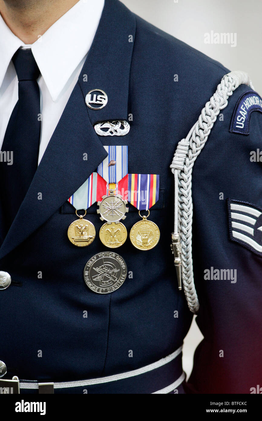 Military uniforms usa air force hi res stock photography and