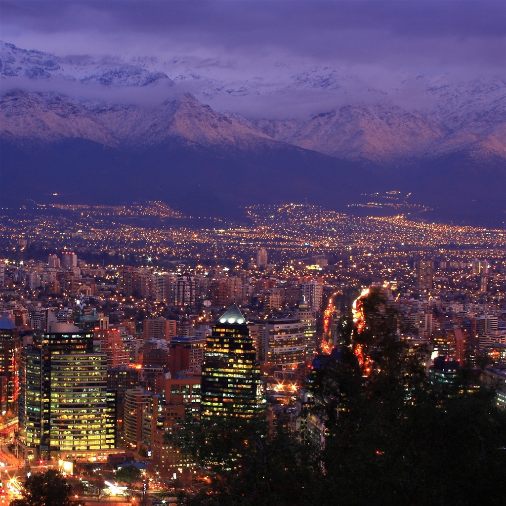 Santiago Chile iPad Air Wallpaper iPhone