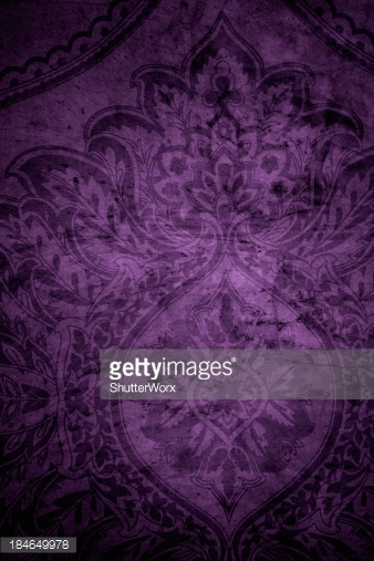 Purple Victorian Background Stock Photo