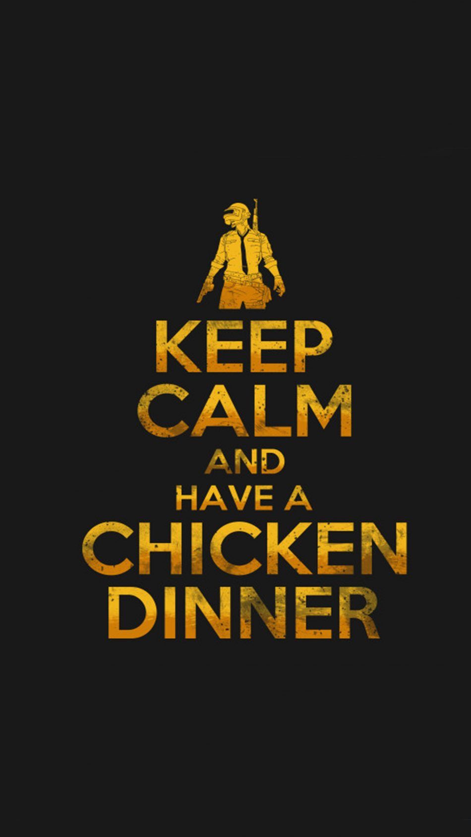 Pubg Keep Calm And Have A Chicken Dinner Gaming Wallpaper 4k