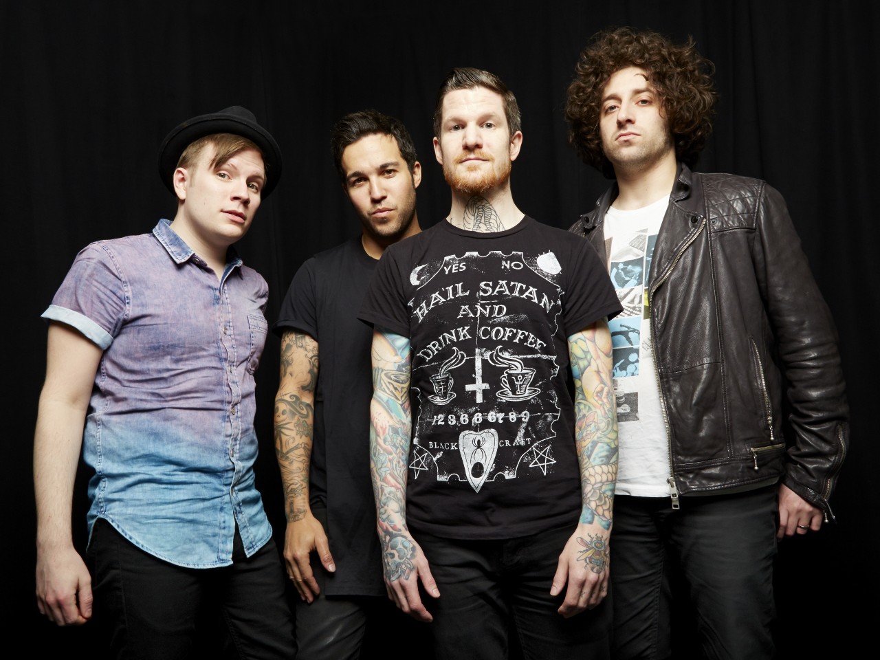 Fall Out Boy Wants To Save Rock N Roll Salon Wallpaper