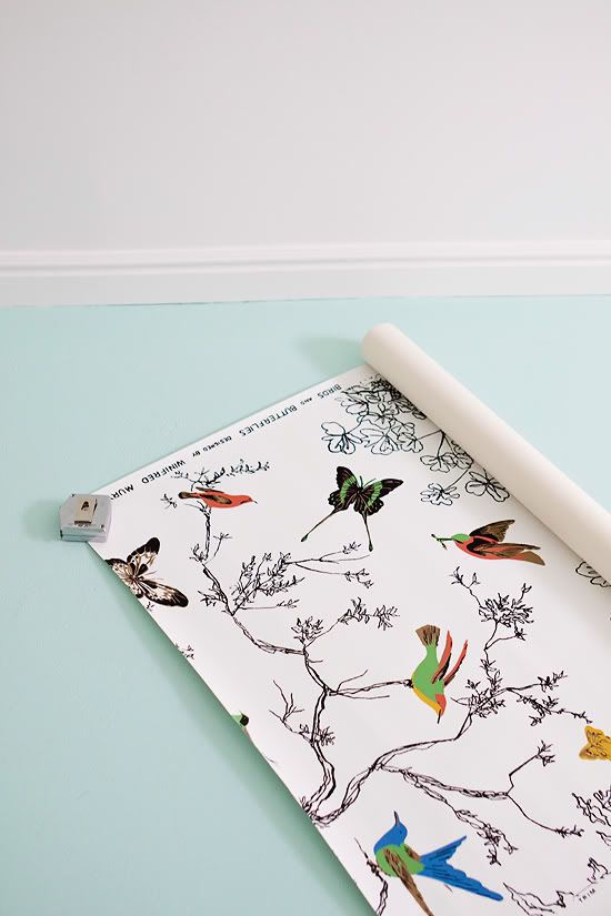 Love This Wallpaper For A Nursery Schumacher S Birds And