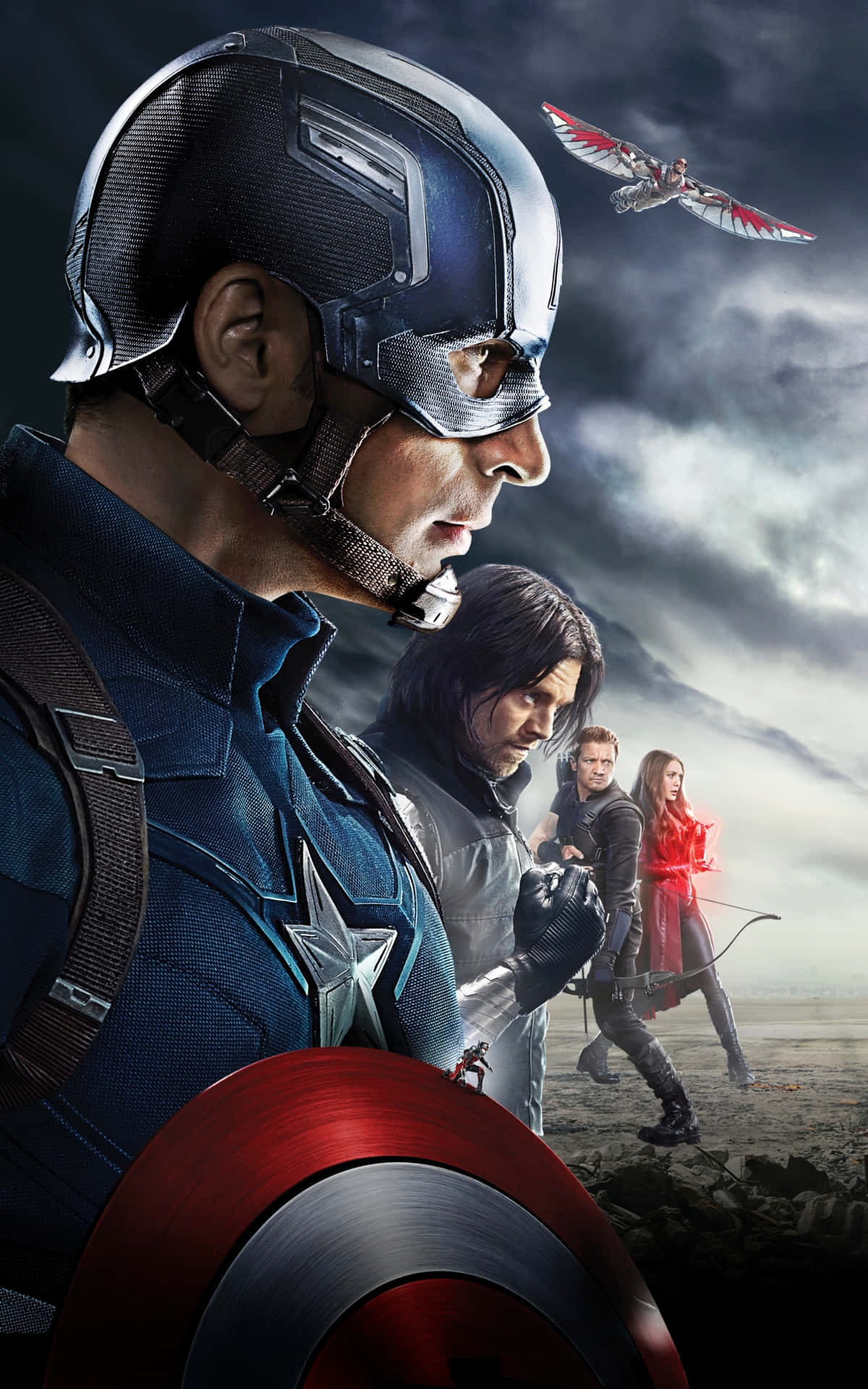 Marvel S Captain America Leads The Way Wallpaper