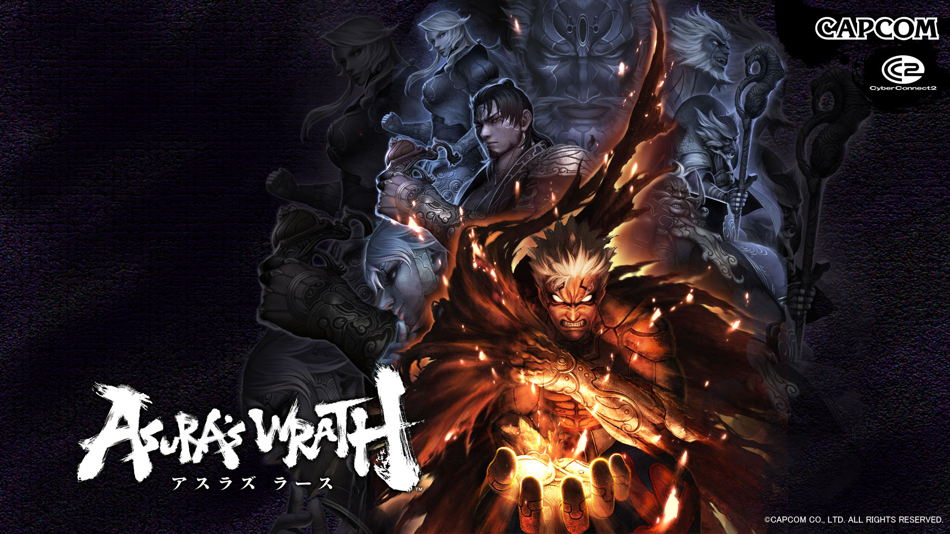 Wallpaper the game art Asuras Wrath images for desktop section игры   download