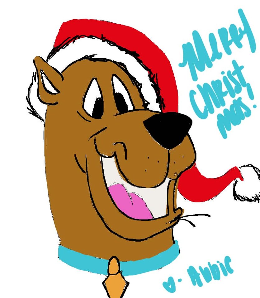 Merry Christmas Scooby Doo By Sunssapphire