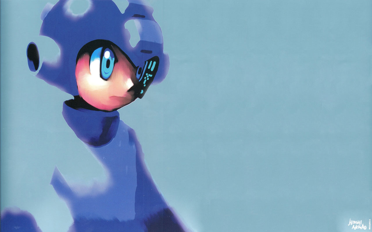Mega Man Puter Wallpaper Desktop Background