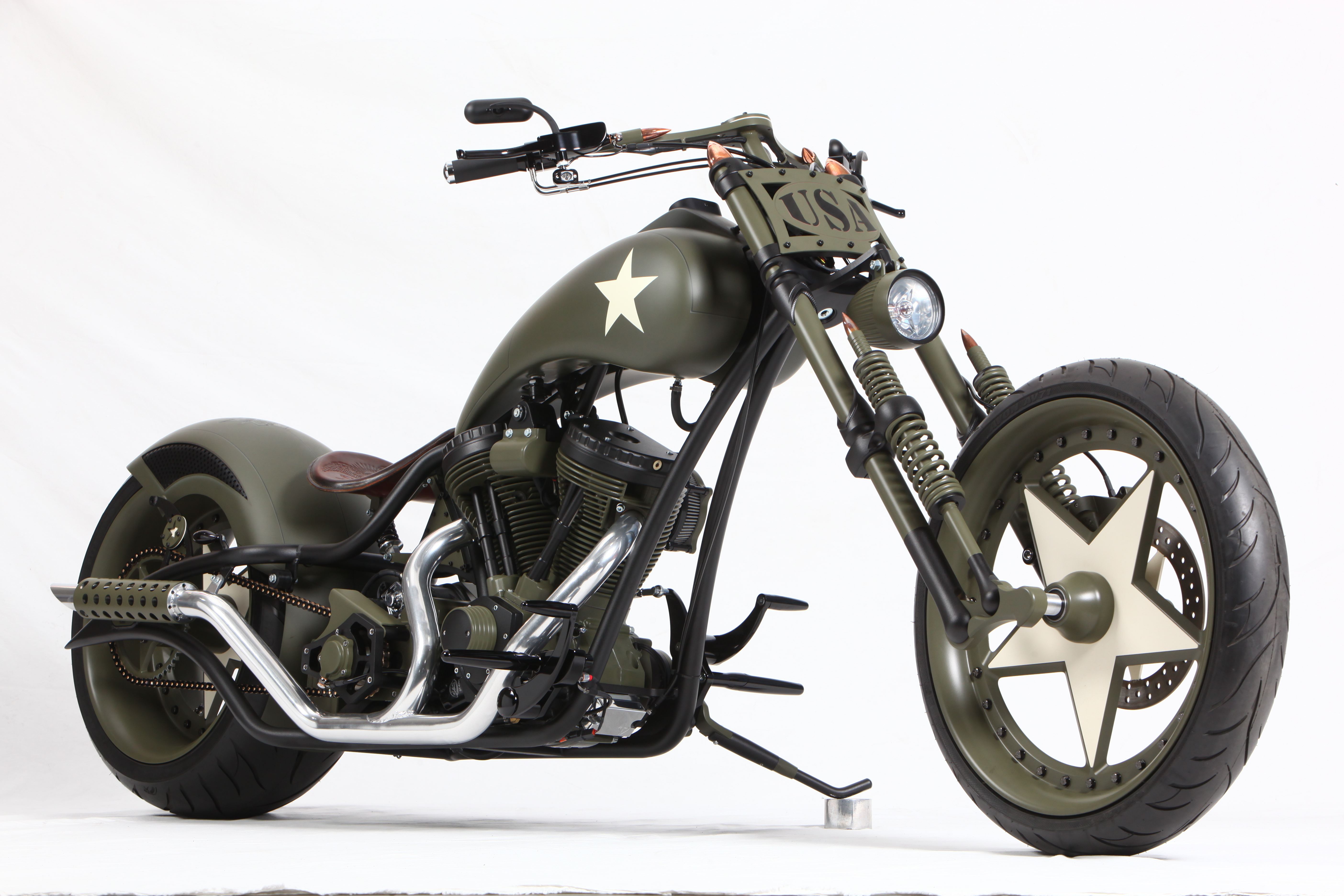 Custom Chopper Motorbike Tuning Bike Hot Rod Rods H