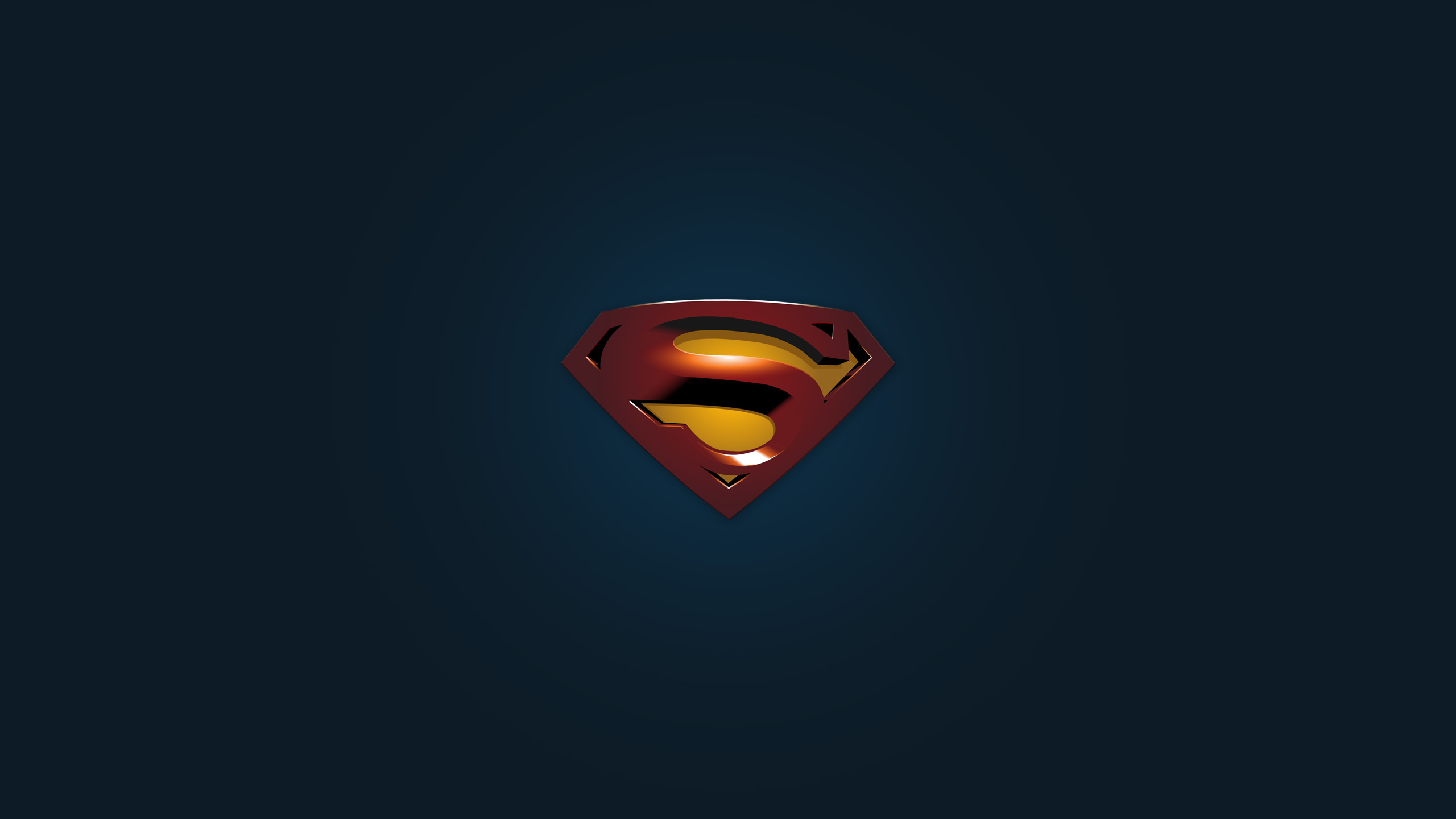 Superman Logo Background HD Wallpaper Walops