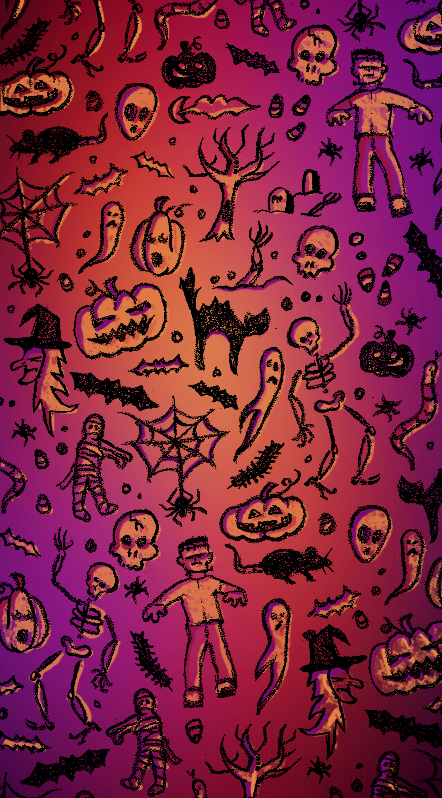 Purple Ghost Halloween Simple Background Wallpaper Image For Free Download   Pngtree