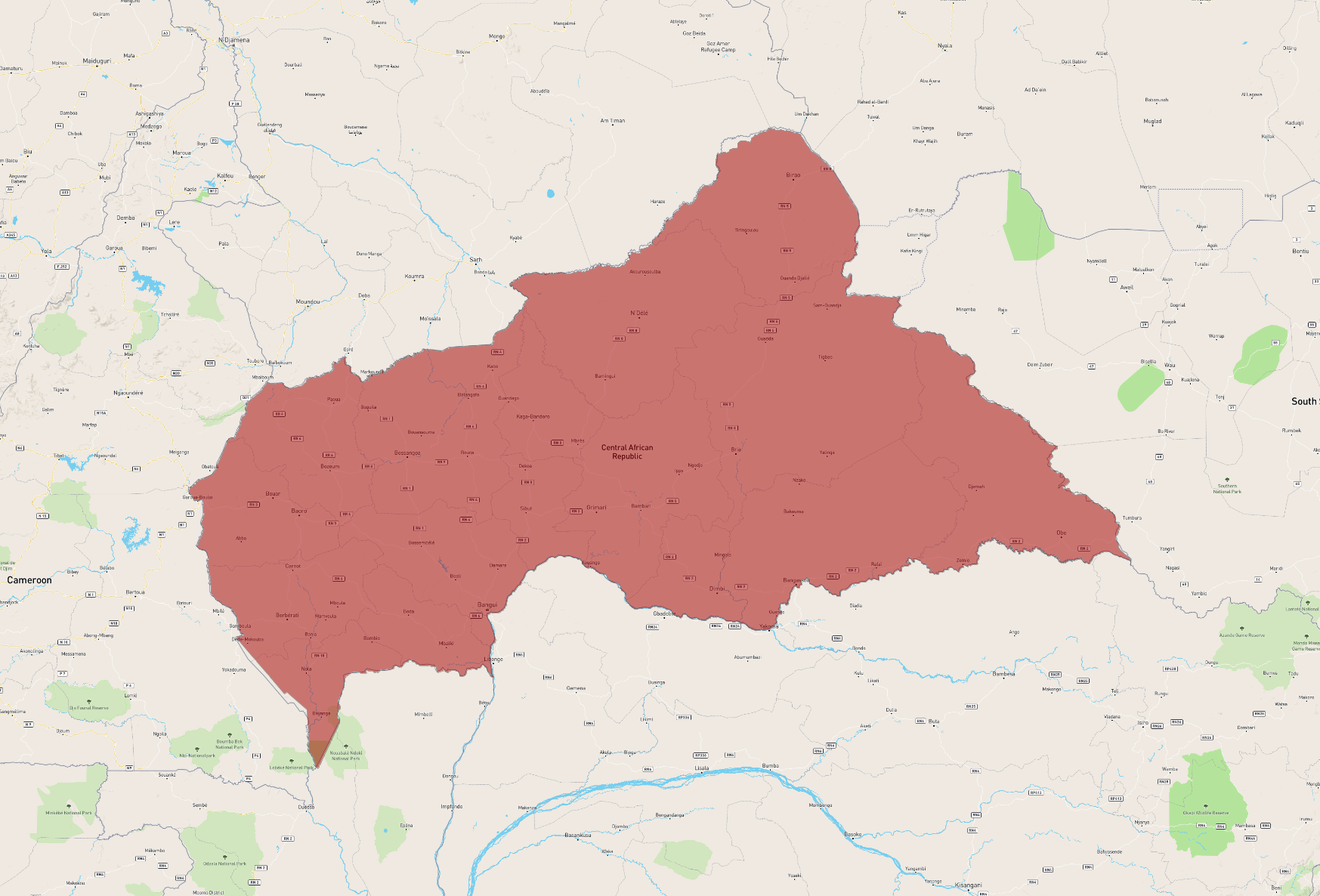 Central African Republic Wallpaper