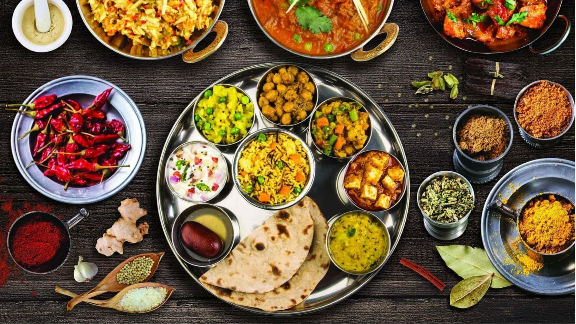 Indian Food Wallpaper