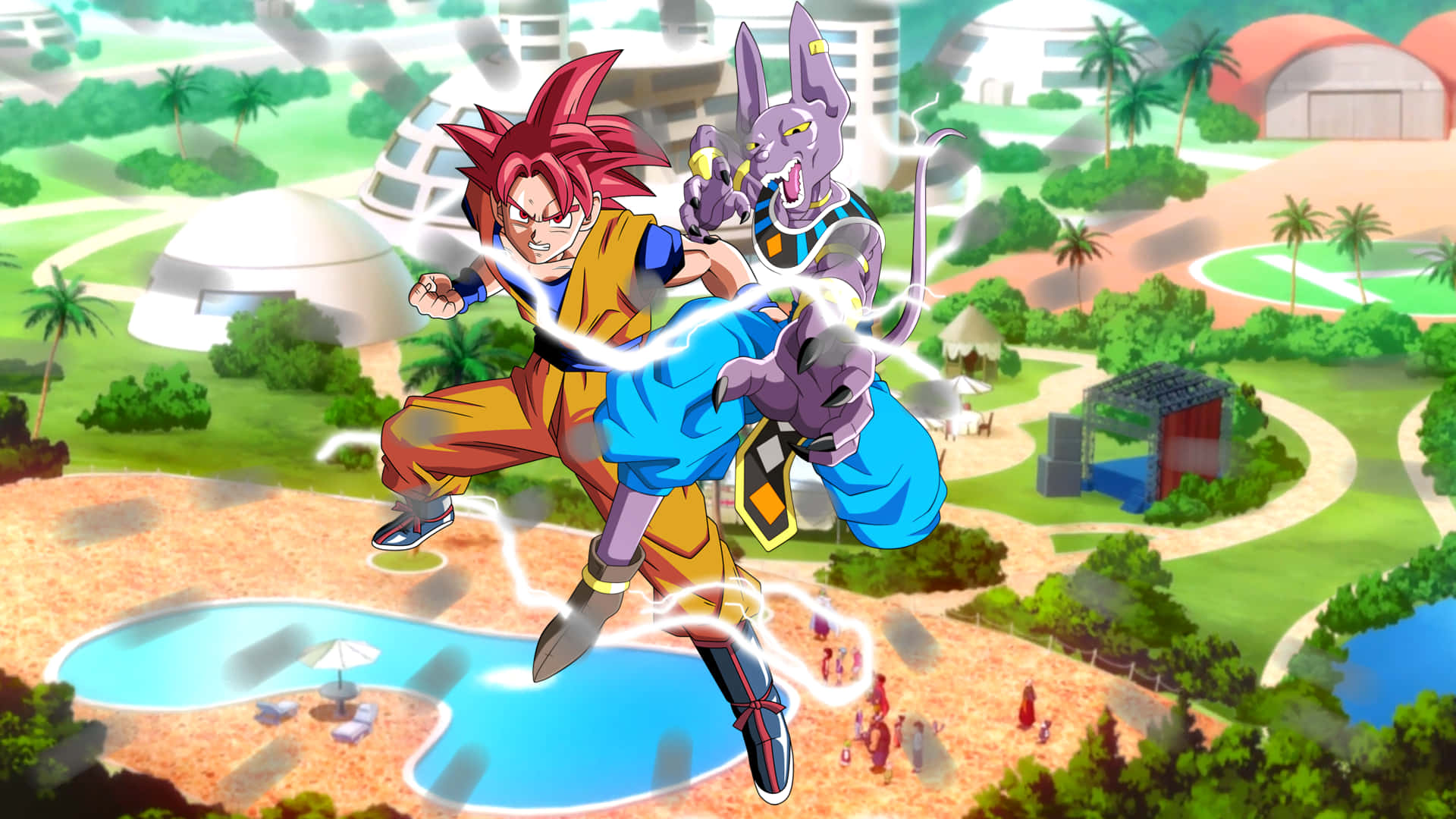 Dragon Ball Landscape Wallpaper