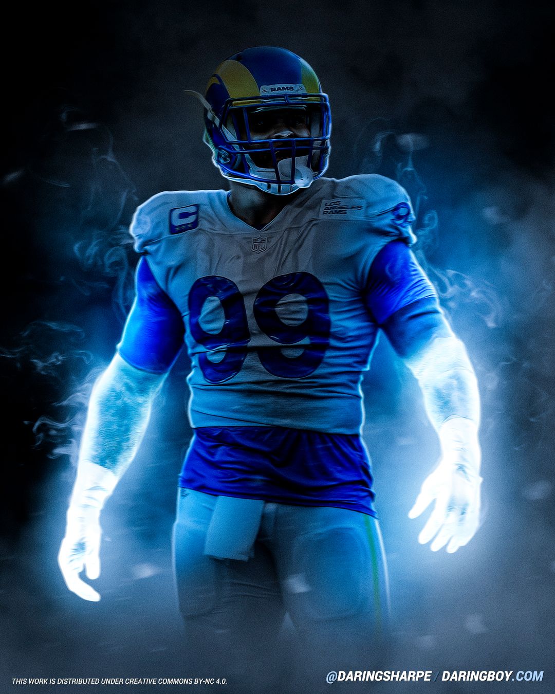 Aaron Donald Los Angeles Rams Wallpaper