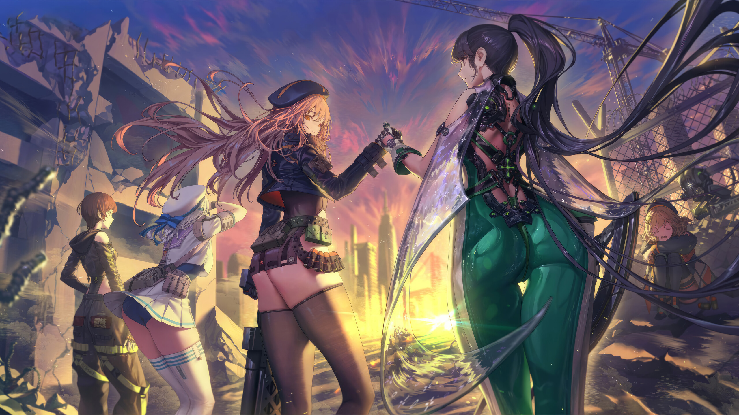 Stellar Blade Nikke Game 4k Wallpaper