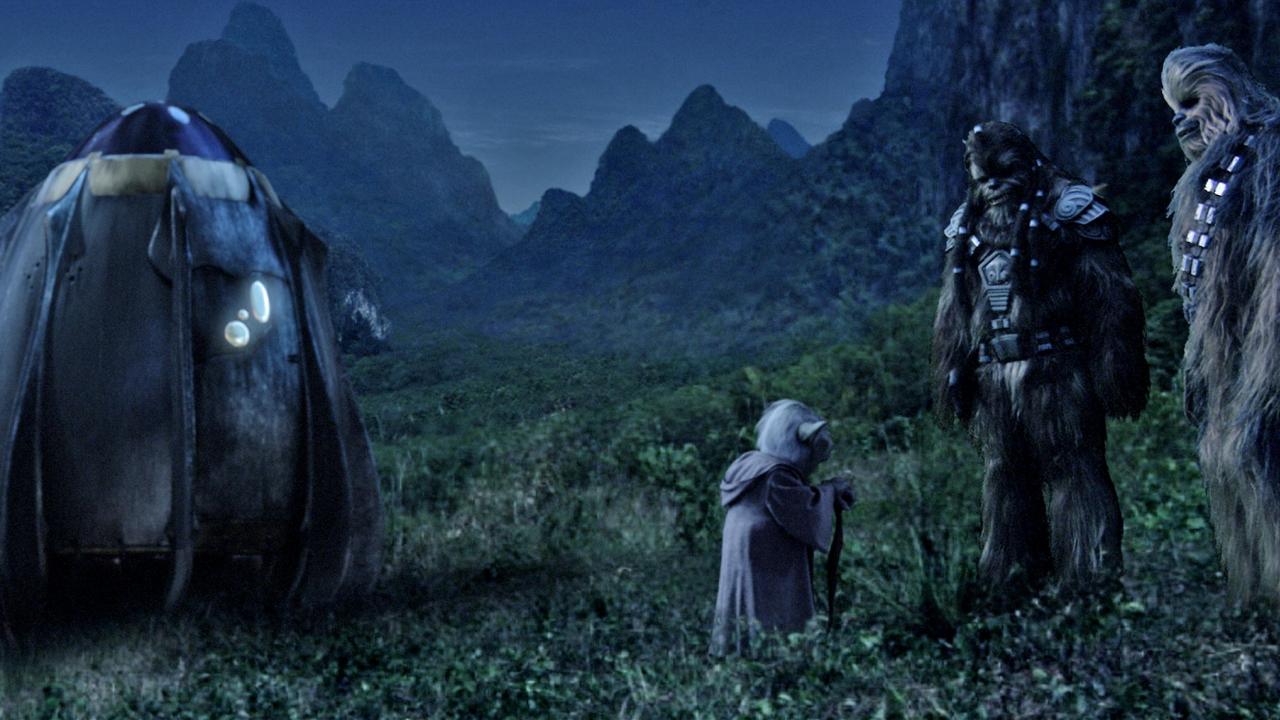 Star Wars Chewbacca Yoda HD Wallpaper Movies Tv