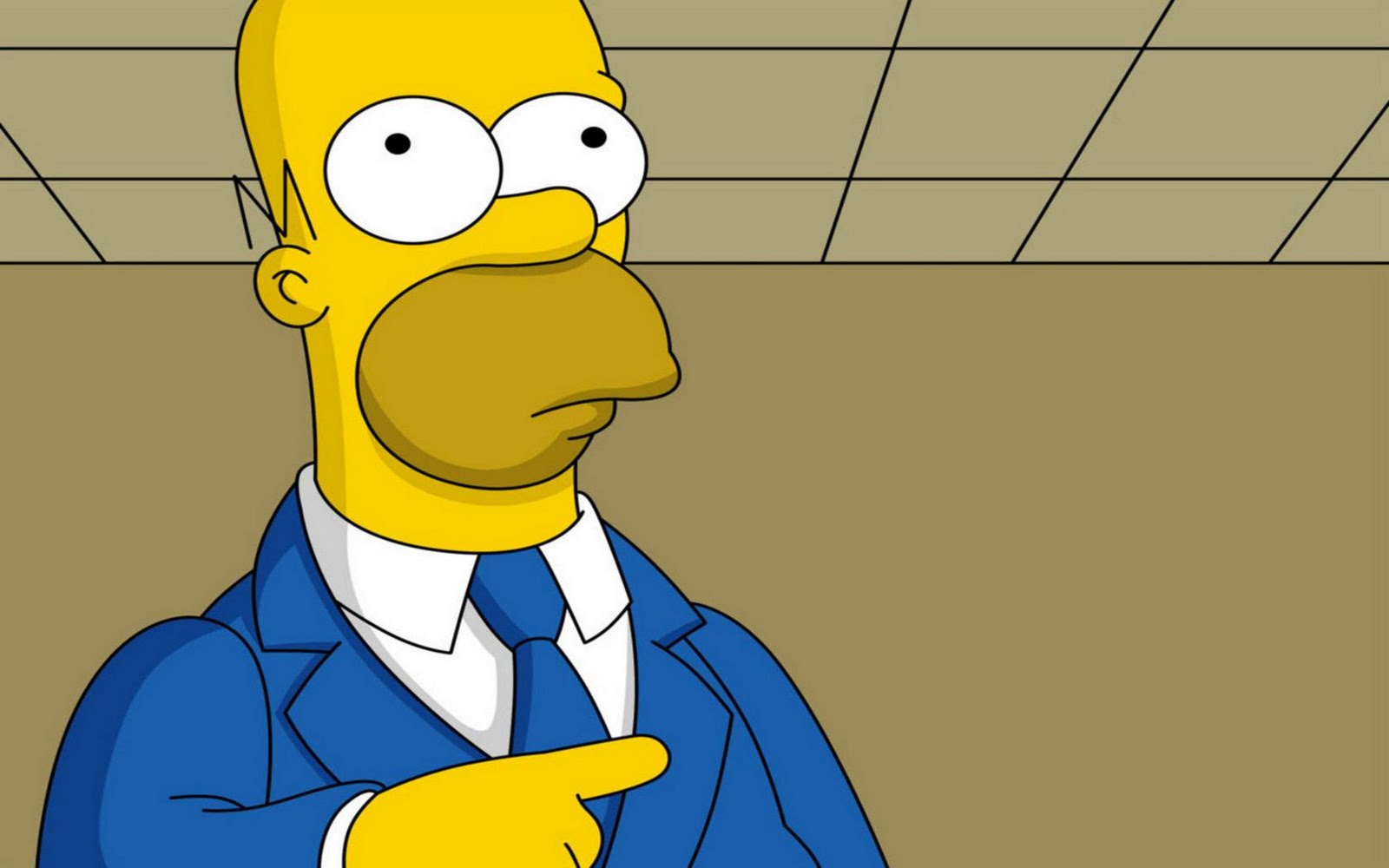 Funny Homer Simpson HD Wallpaper In For