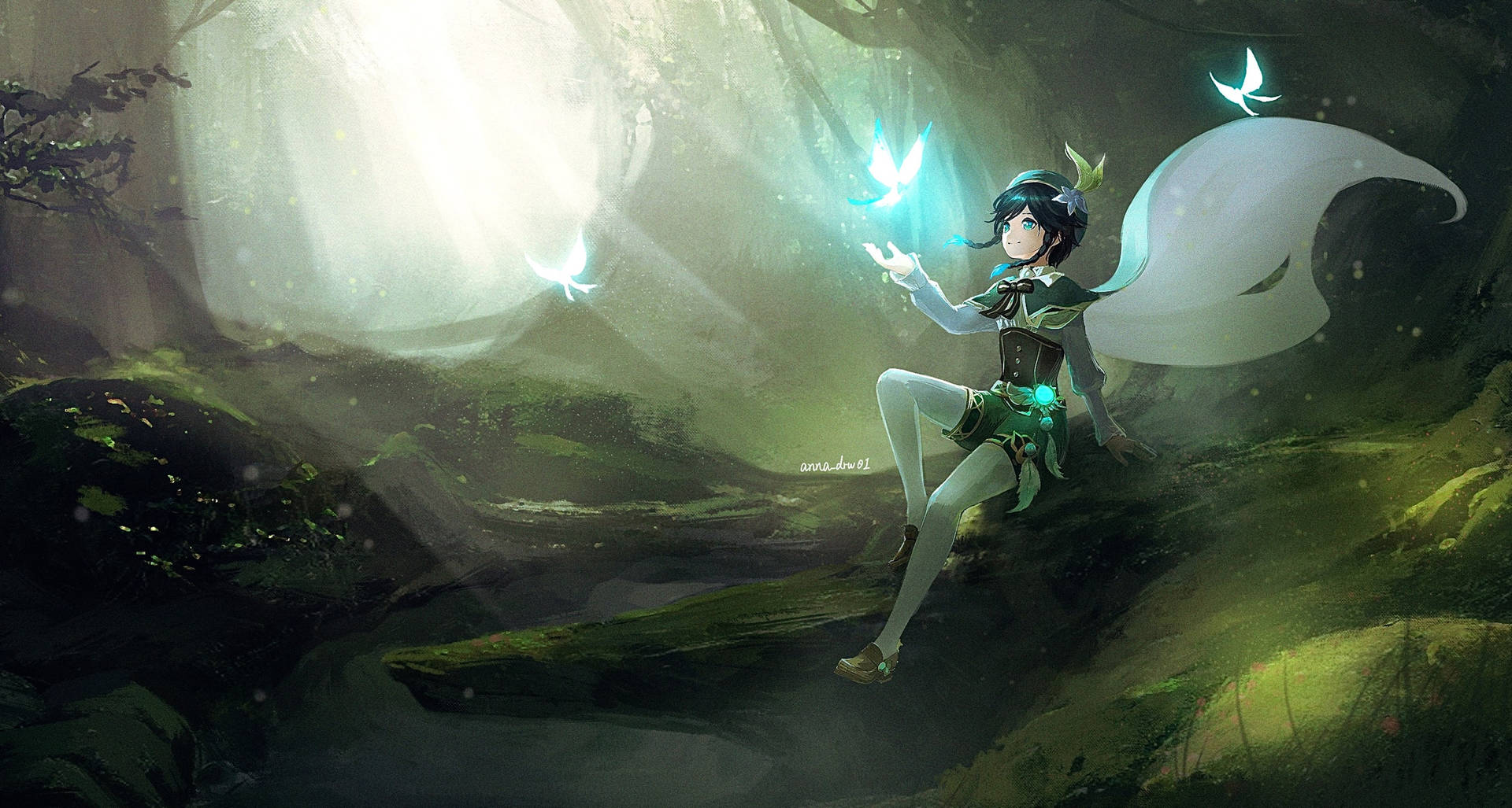 Genshin Venti Wallpaper