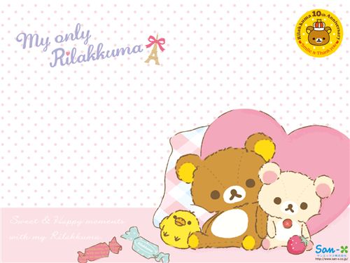 This Rilakkuma Wallpaper Is From The Brand New My Only