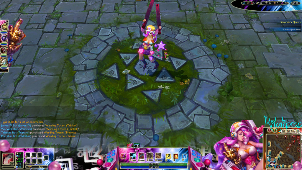 Arcade Miss Fortune Wallpaper Overlay By