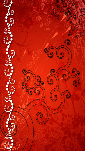 red colour mobile wallpaper