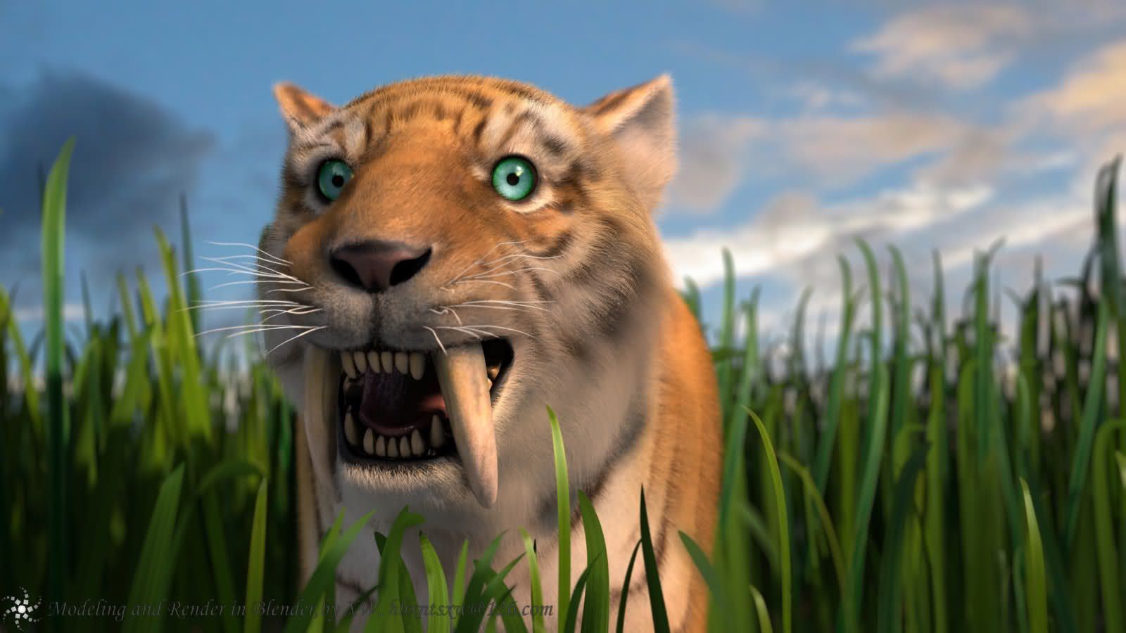 Image For Real Saber Tooth Tiger Wallpaper