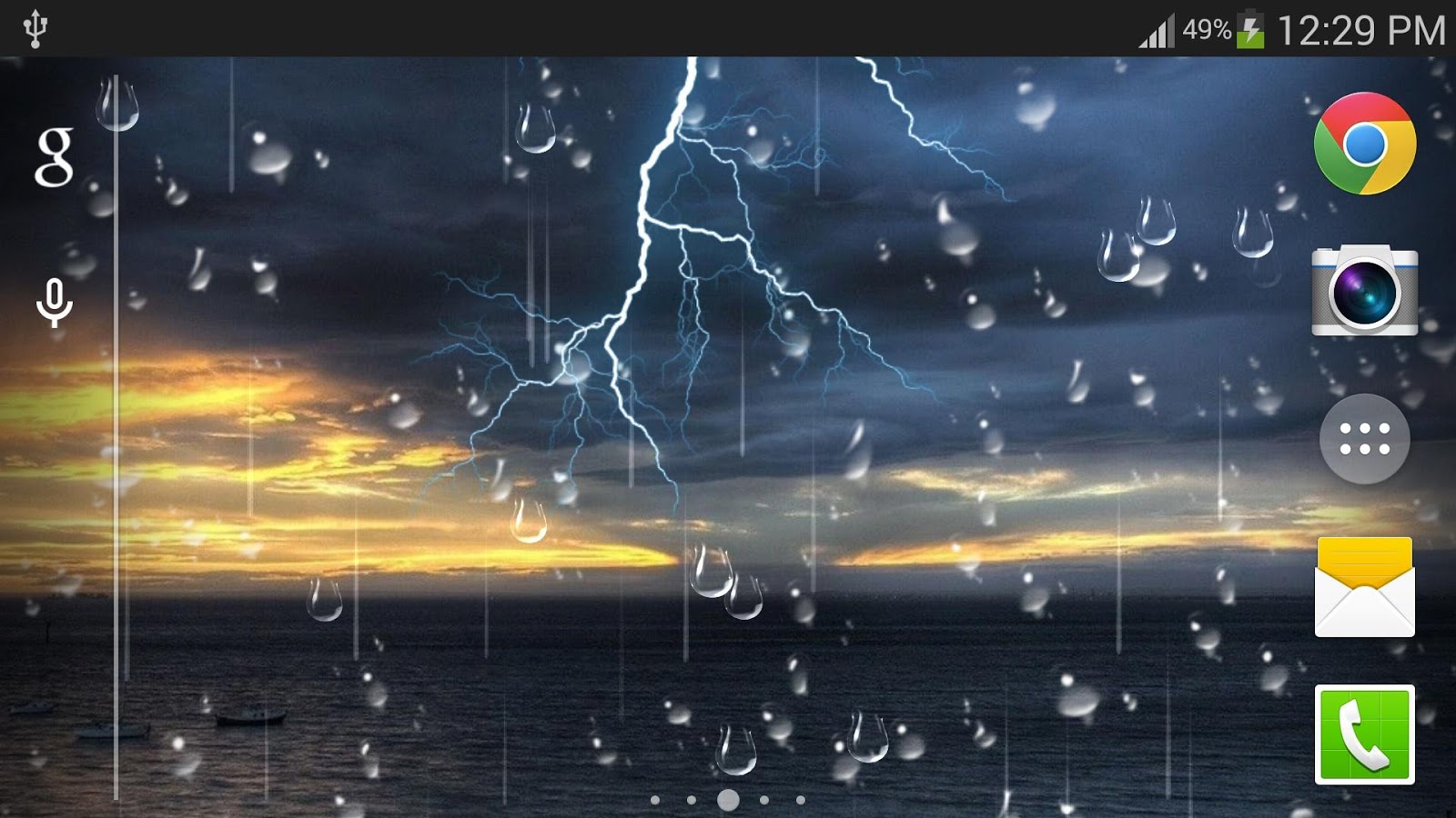 Thunder Storm Live Wallpaper Android Apps On Google Play