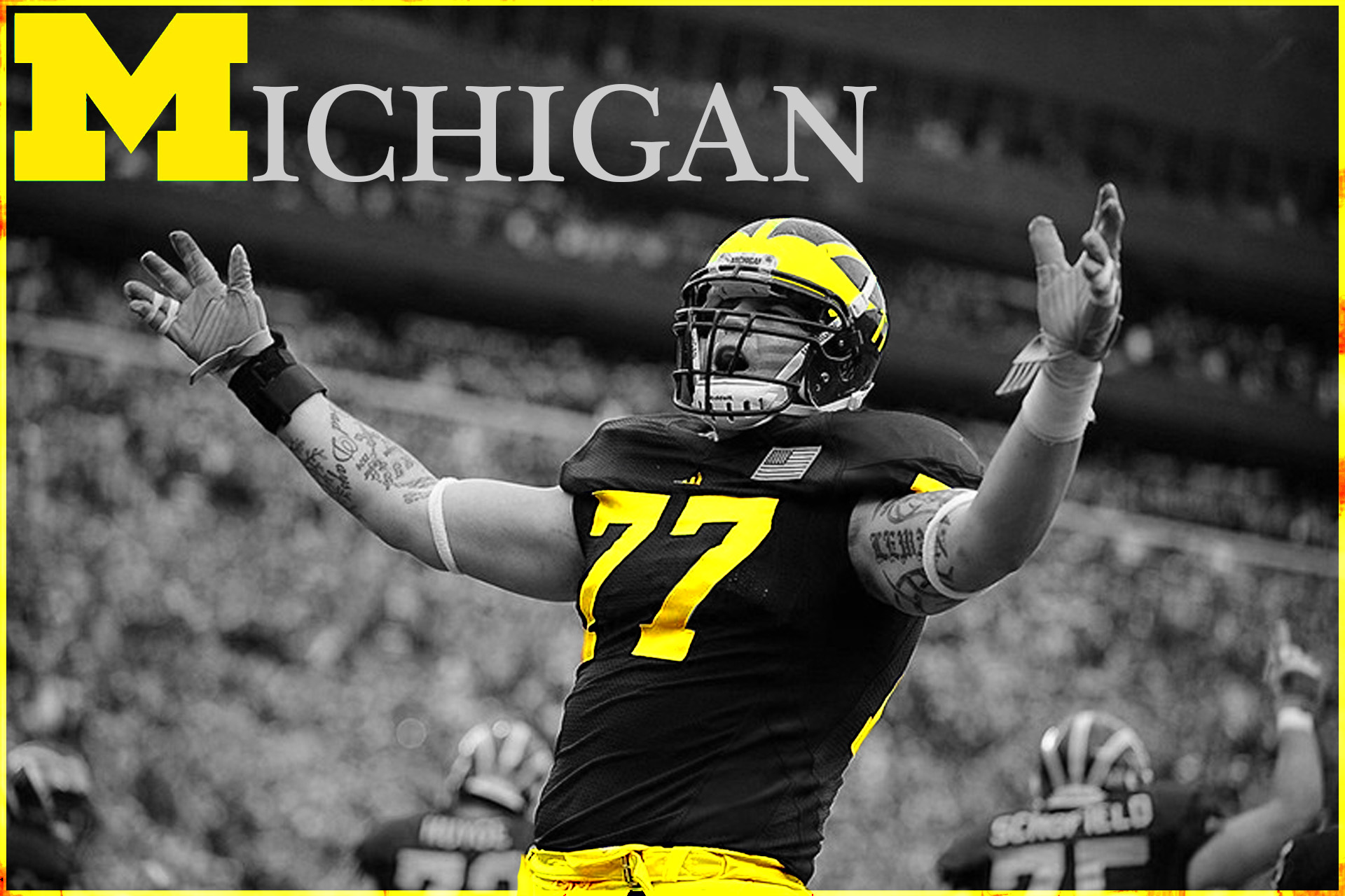 Top Michigan Wolverines Football Wallpaper