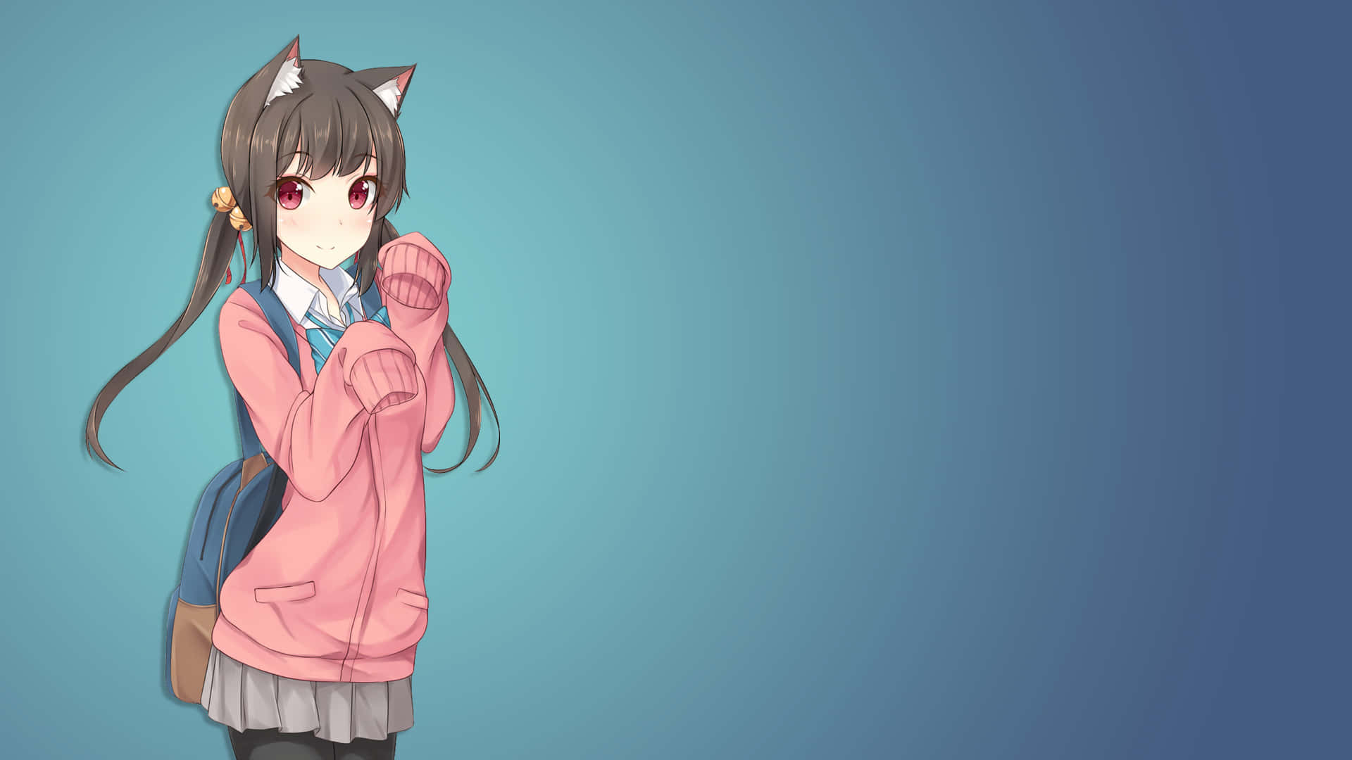 School Girl Wallpaper