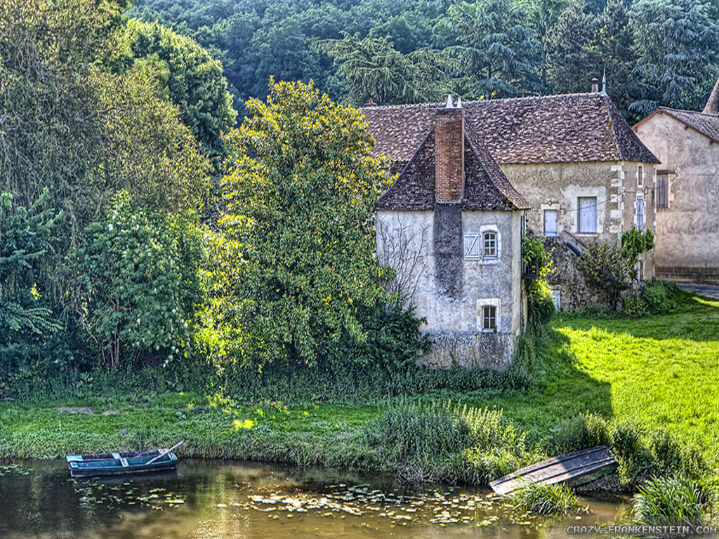 French Countryside Summer In France Wallpaper