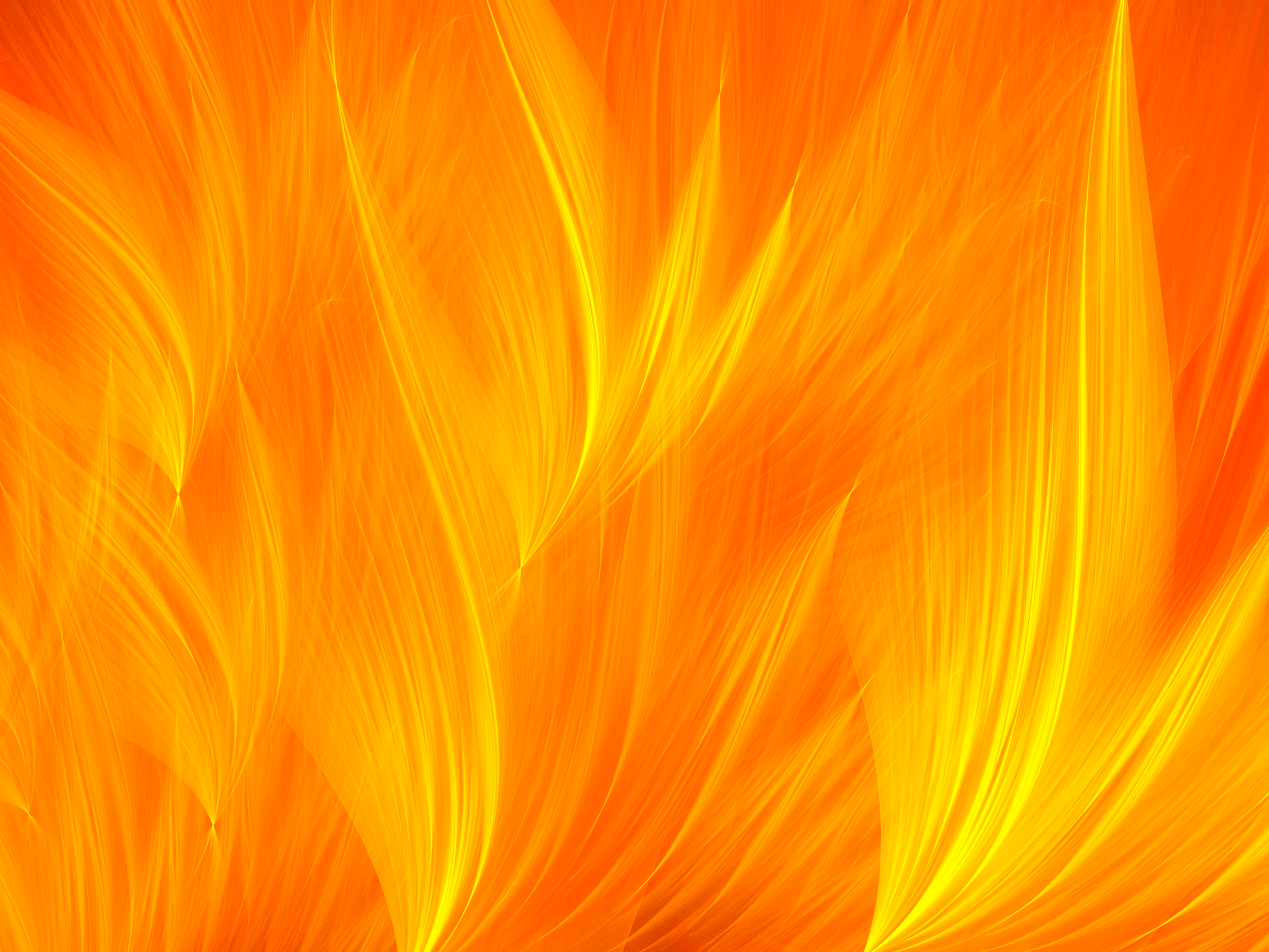 Abstract background with flowing orange lines resembling flames or a fiery surface