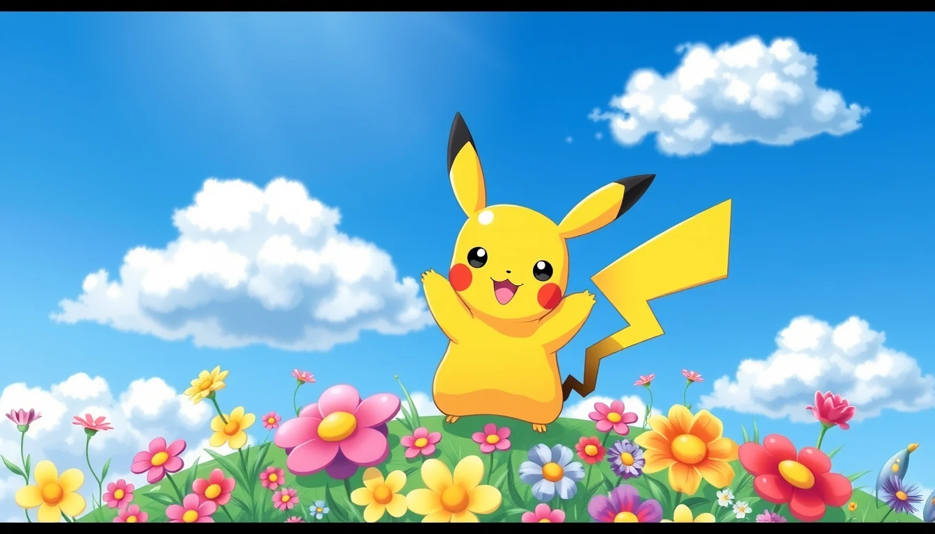 Cute Pikachu Wallpaper