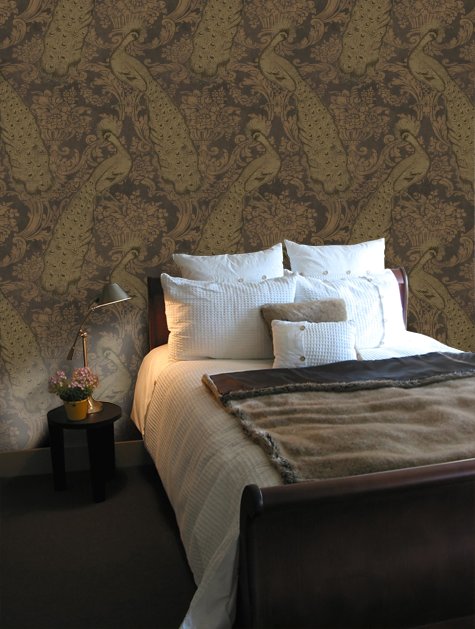 Cole And Son Byron Wallpaper Gold