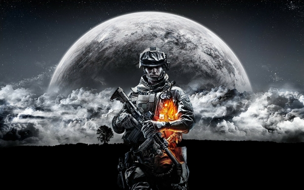 Moon Us Army Battlefield Pc Games Wallpaper