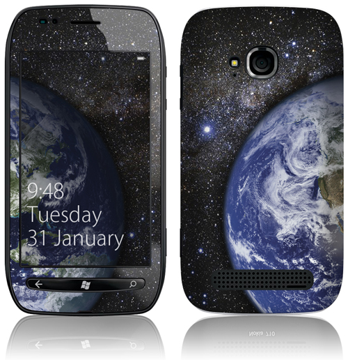Smartphone Skins Nokia Lumia Earth