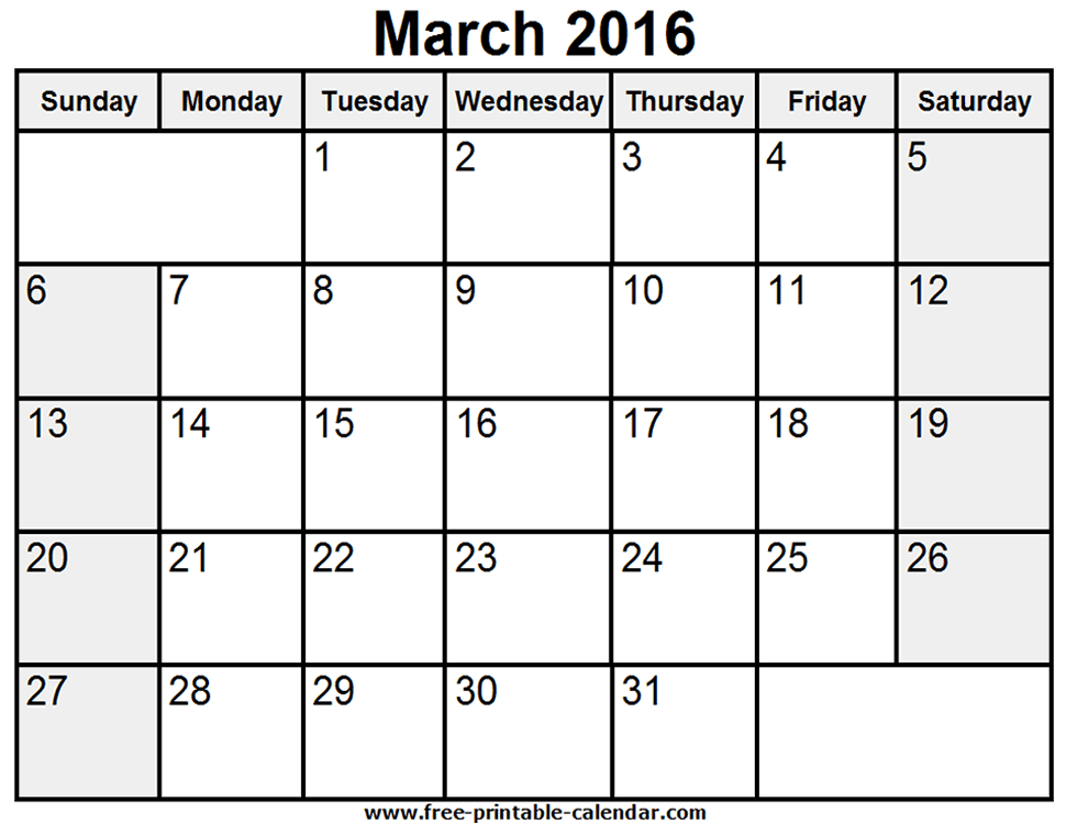March Calendar Wallpaper On
